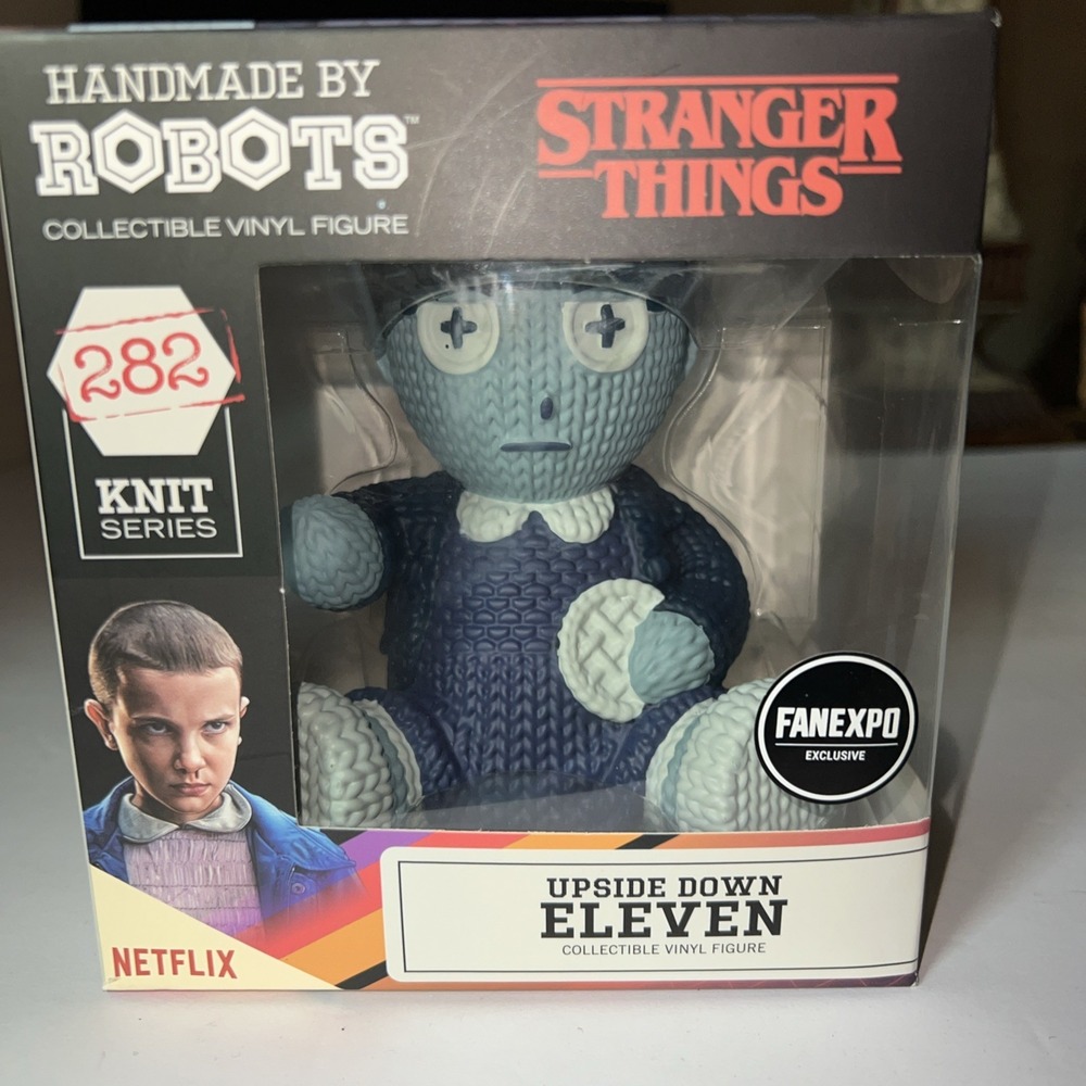 Handmade By Robots‎ Upside Down Eleven Figure 282 Knit Stranger Things Fanexpo
